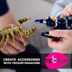 Teceum Paracord Type Iii 550 Sofit Pink 100 Ft 4Mm Tactical Rope Mil-Spec