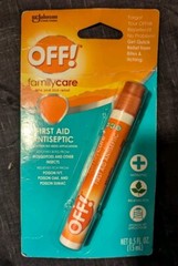 OFF! FamilyCare First Aid Antiseptic Bite and Itch Relief – Travel Pen