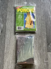 NEW LOT Coghlan’s Emergency Poncho & Thermal Reflective Survival Rescue Blanket
