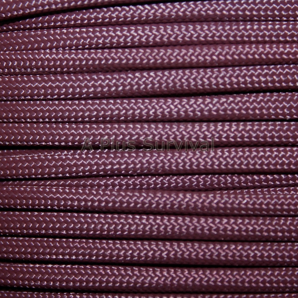 Burgundy Paracord 1000 Foot 550 lb 7 Strand Camping Survival Bracelet Rope