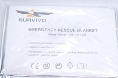 Survivd Outdoor Emergency Survival First Aid Rescue Blanket 130cm x 210cm