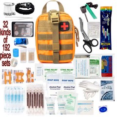 Outdoor bag Outdoor Emergency Kit Outdoor Kit Car First Aid Kit 192pcs/bag