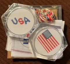 Help Heal Veterans USA Craft Kit New Sealed