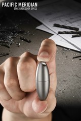 Aerospace Grade 5 Titanium EDC Capsule | Precision Survival Storage Box