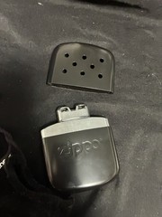 Zippo Black Reusable Catalytic Metal Hand Warmer