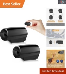 2-Pack Deer Whistle Warning Device for Vehicle Safety