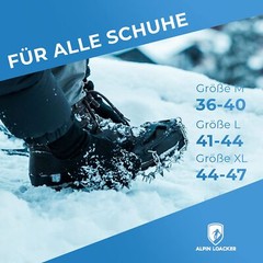 Grödel for Snowshoes I Lightweight Crampons for Mountaineering Boots I Shoe Claws and…