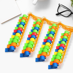 48Pcs Plastic Whistles, Sports Whistle Bulk with Lanyard | Super Loud Training S
