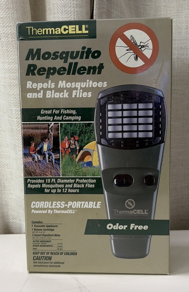 Thermacell Mosquito Repellent / Portable / 12-Hour with 15ft Zone Sealed