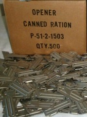 4- Original Shelby Co US Military P-51 Can Opener – Made in USA Multi-Use Tool