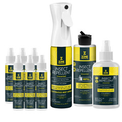 Unscented Insect Repellent Multi-Use Pack; Picaridin, Stops Ticks, Mosquitoes