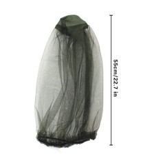 5 Pack Mosquito Head Net Face Mesh Bug Net Head Cover for Camping Hiking