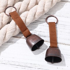 2Pcs Mountain Climbing Bear Bell Iron Bear Warning Bell for Outdoors