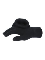 Heat Logic UNISEX 2PK GLOVE-BLACK/BLACK-S/M Small-Medium, 2 Pair Black
