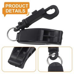 Survival Whistle for Hiking Camping with Lanyard Hole Compact Lightweight