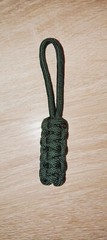 Zipper Pulls 550 Paracord – Multi Color patterns & Solid Colors- Handmade in USA