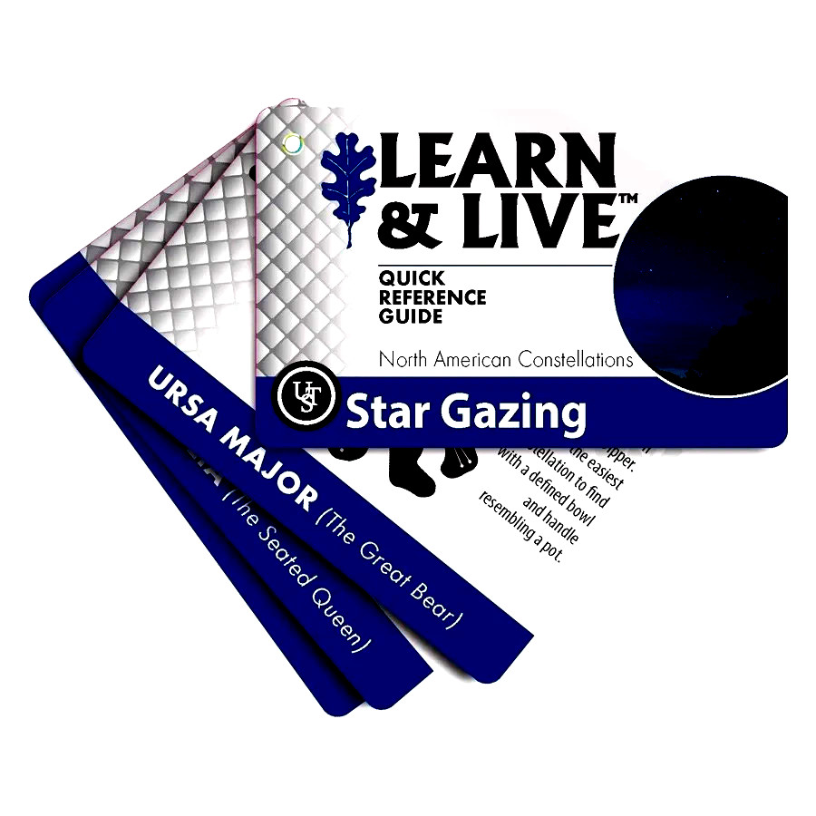 Live learn STAR GAZING survival cards tool emergency preparadness tactical UST