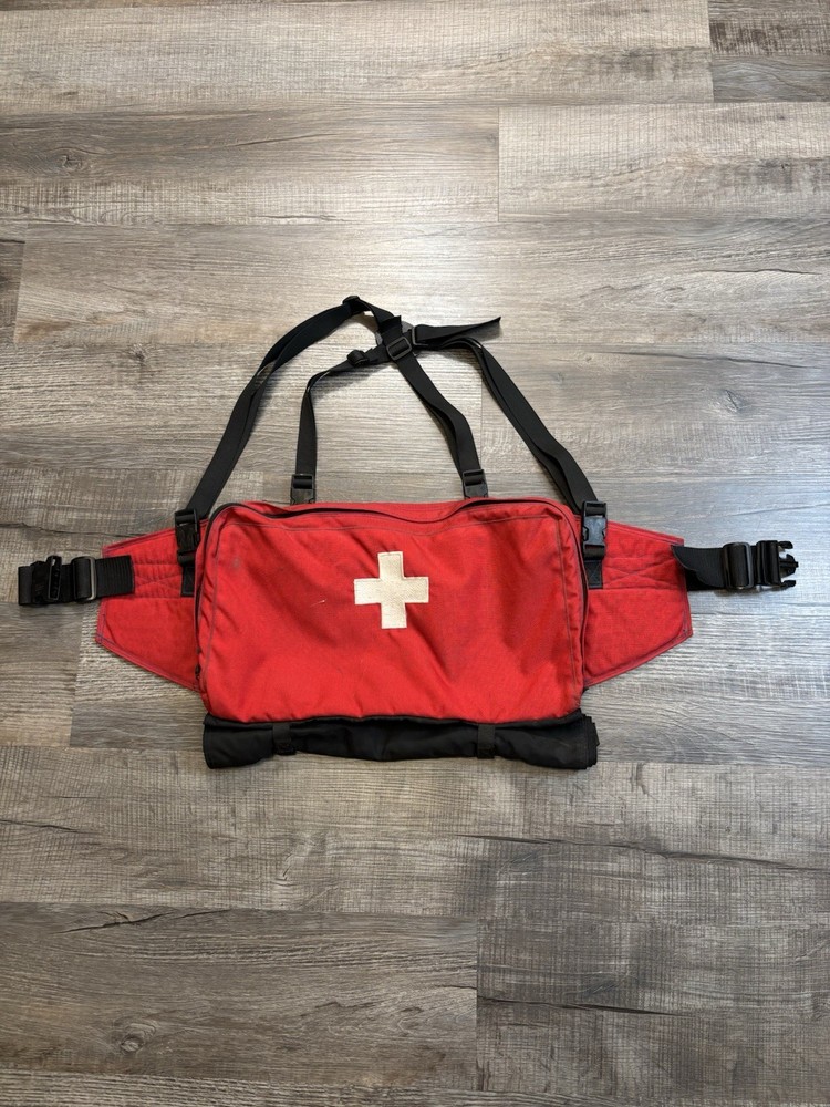 VTG Ski Patrol Search And Rescue First Aid Pack Heavy Duty Canvas Butt Pack