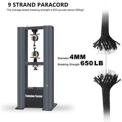 31 Meter Paracord Cords 310lb Multifunction Paracord Rope Braided Rope Lanyards