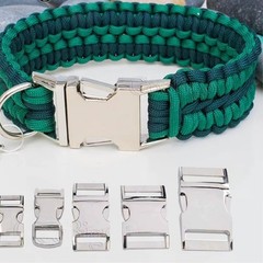 Metal 10mm 15mm 20mm 25mm Side Release Buckle Clasp for Paracord Bracelet