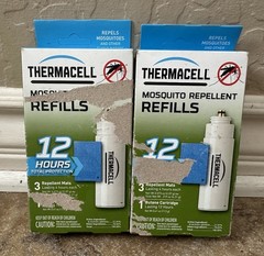Thermacell R-1 Mosquito Repeller Refill, 12 Hour Pack 2 pack see photos