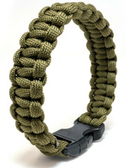 Outdoor Survival Kit Adjustable Paracord Emergency Wristband