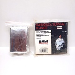 NEW BRW Diversified Emergency Survival Blanket 84”X 52” Lot Sealed USA Made