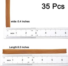 Rubber Bands Large Wide 6.5inch 35pcs Natural color of rubber