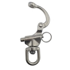 Swivel Eye Snap Shackle 3-1/2″ 1200 LBS Quick Release Rigging for Sailing Boat
