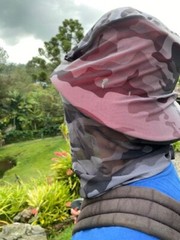 Mosquito Camo Bug Bee Insect Protection Net Head Face Mesh UVProtection Nobite G