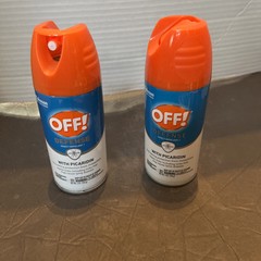 OFF! Defense Insect Repellent I w/ Picaridin Spray 2 Pack 5 oz Ea Can EvenSpray