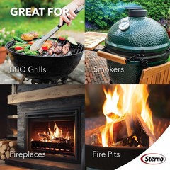 Fire Starter Mini Squares 144 Easy-Burning Fire Starters Waterproof Non-Toxic