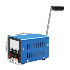 Camping Manual Crank Generator USB Hand Crank Emergency Dynamo Charger Generator