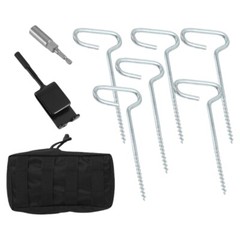 9pcs Universals Ice Fishing Anchors Tool Multifunctional Beach Tent Pegs