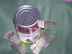 P38 & P51 Can Opener 10 Pack Shelby + Key Rings Mess Camping Survival Military