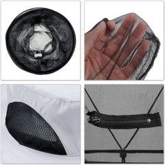 Mosquito Bug Fly Bee Insect Head Face Net Hat Sun Protection Fishing Hiking Caps