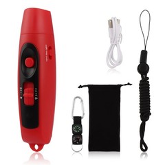 Electronic Air Bear Horn, 120db Loud Safety Alarm, 3 Tones Adjustable & 4 Vol…