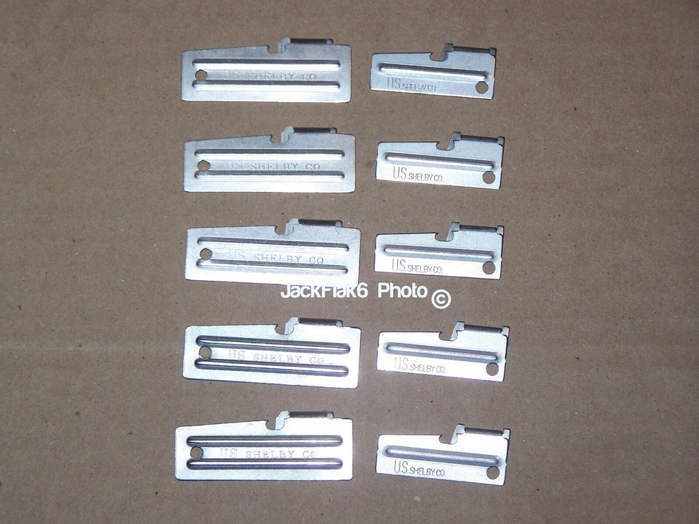 P38 & P51 Can Opener 10 Pack 5 Each Shelby Co USA for Survival Scout Camping