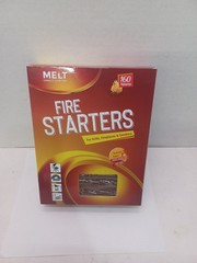 Fire Starter Squares, 160 Pcs – Fire Starters for Campfires, Grill, Outdoor Fire