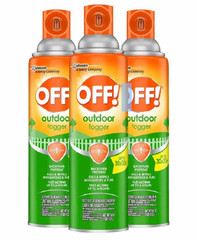 OFF! Outdoor Insect and Mosquito Repellent Fogger 16 oz. 3 Pack