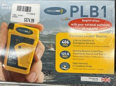 Personal locator Beacon Rescue Me Ocean Signal PLB1 The worlds smallest beacon