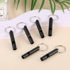 35 Pieces Emergency Whistle with Keychain, Aluminum Emergency Survival Whistl…
