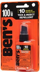 3 Pack Bens 100 Deet Max Formula Tick & Insect Repellent 1.25 Oz Each