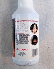 Rutland Fire Starter Gel One Match Clean Burning Odor-Free Smokeless 32 fl oz