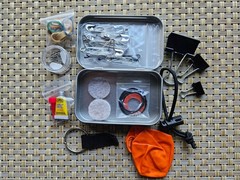 Premium SURVIVAL and REPAIR kit – Great for car, home, camping, 60+ items