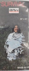 BRW Diversified Emergency Survival Blanket 84”X 52” Sealed