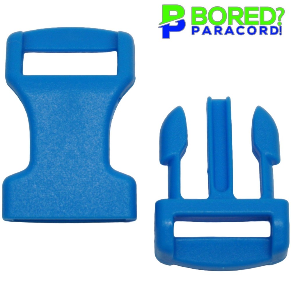 1/2″ Colonial Blue Paracord Buckles – ½» Buckle Perfect for Crafting