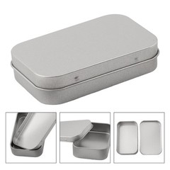 Portable Iron Box for Storing Small Outdoor Survival Items Lightweight
