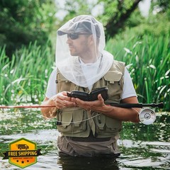 tupi Mosquito Head Net 2 Pack White