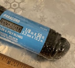❤️Everbilt Nylon & Poly Blend Paracord for outdoor activities SEALED Packaging